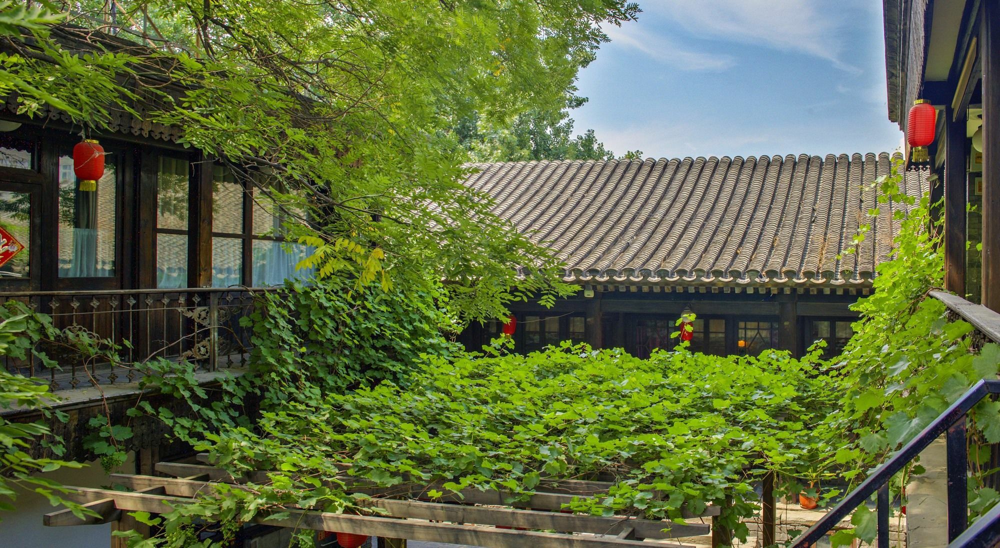 Hill Lily Courtyard Hotel Peking  Buitenkant foto